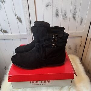 True Craft Faux Suede Boots